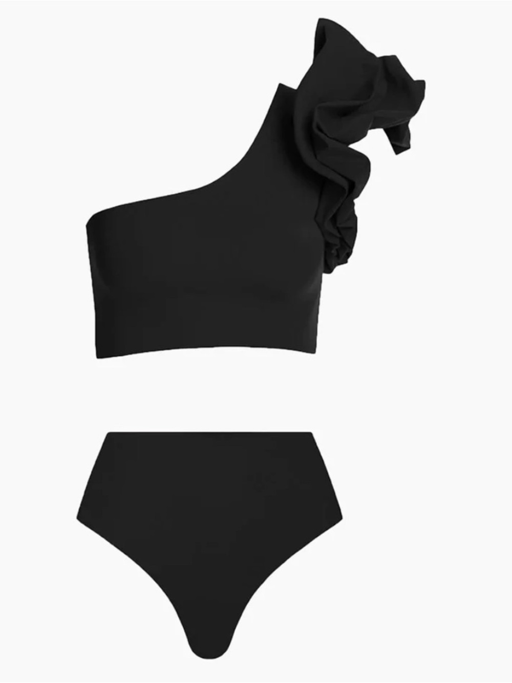 Maygel Coronel One Size Luisa Ruffle Bikini Set NWT